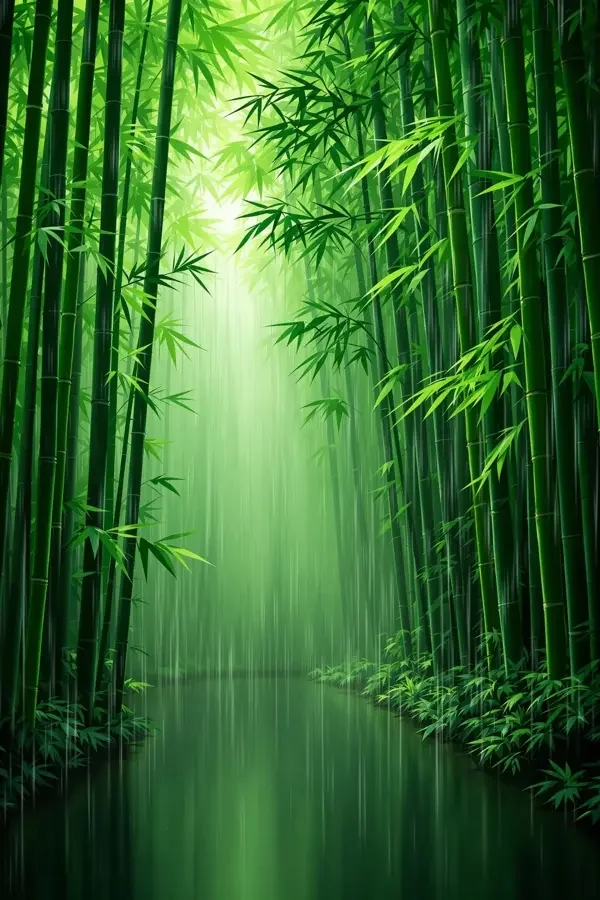 竹林听雨 影片封面